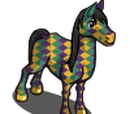 Checkered Horse