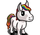 Rainbow Mini Foal