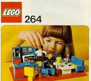 264 Complete Livingroom with 2 Figures