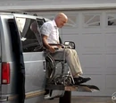 Locke's wheelchair