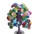 Buttons n Beads Tree