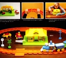 Sesame Street Railroad playset