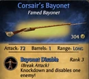 Corsair's Bayonet