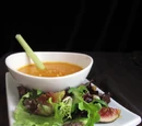 Autumn Greens and Ginger Soup