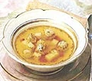 Mushroom Soup with Ushki