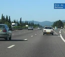 Autoroute française A7 (Aires)