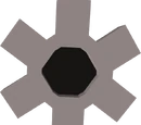 Black cog