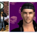 Strangetown Sims from The Sims 2 (GBA)