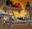 Papa Smurf's laboratory