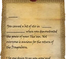 Letter from a Friend
