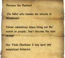 Beware the Butcher!