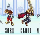 Squall Leonhart vs Sora vs Cloud Strife vs Mewtwo 2008