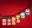 Glittery Loteria Earrings