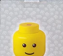 4541569 Cookie Jar, Ceramic Minifig Head