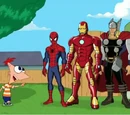God Of Cool/Marvel/Phineas y Ferb