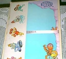 Fraggle Rock stationery set