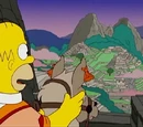 Referencias a Perú en Los Simpson