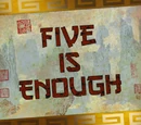 Five is Enough/Transcript