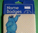 Sesame Street name badges