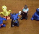 Sesame Street PVC figures (Fabianplastica)