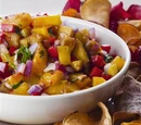 Glazed Grilled Fruit Salsa