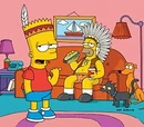Bart vai a guerra