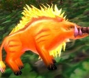 Young Thistle Boar