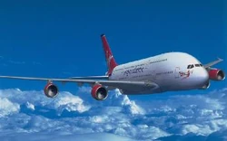 Airbus in flight (simulation)
