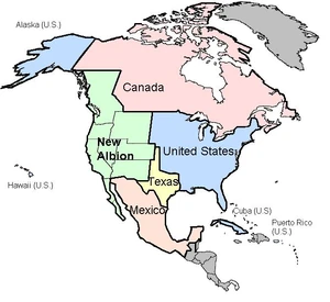 North America in 2000