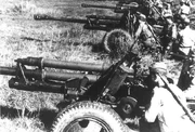 Soviet Zis-3 Guns at the start of Operation Pluto.