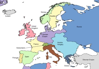 Map of Europe