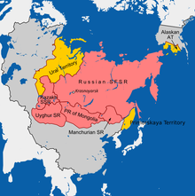 Location of Socialist Siberia