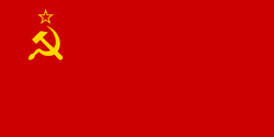 Flag of the Red Star Empire very similar to the Soviet flag