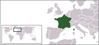 Lokaliçaçió de Françia