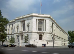 The fictional OSI Washington headquarters as seen in SMDM: "Welcome Home, Jaime"