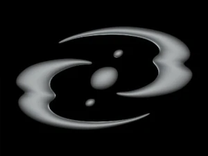 The symbol of the Three Virtues.