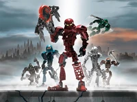 The Toa Metru, heroes of the 2004 storyline.