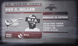 Miller's dossier, as shown before being rescued