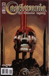 Official cover artwork from the comic "The Belmont legacy", published by IDW publishing, drawn by E.J. Su.