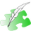 Archivo:N write green black.svg