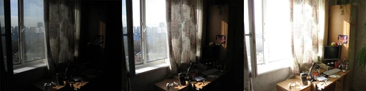 Source photos for HDR (-2EV, 0EV, +2EV)