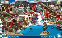 The red Puffle.