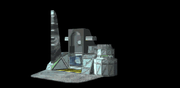 GDI Tiberium Refinery in the First Tiberium War