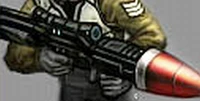 A close-up of a FGM-90