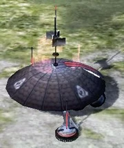 An Emissary deployed into an Outpost