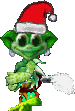 Winterberry helped Zauberfee sort the parcels