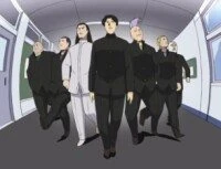 Kamiyama (amidst) with his fellow students