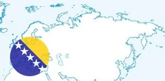 Location of Bosna i Hercgovina