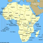 The Continent of Arfika of Afrika United