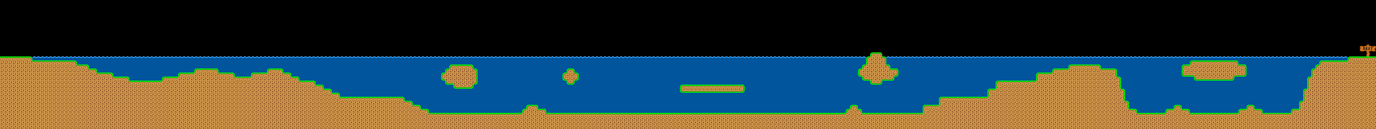 Lake landscape.